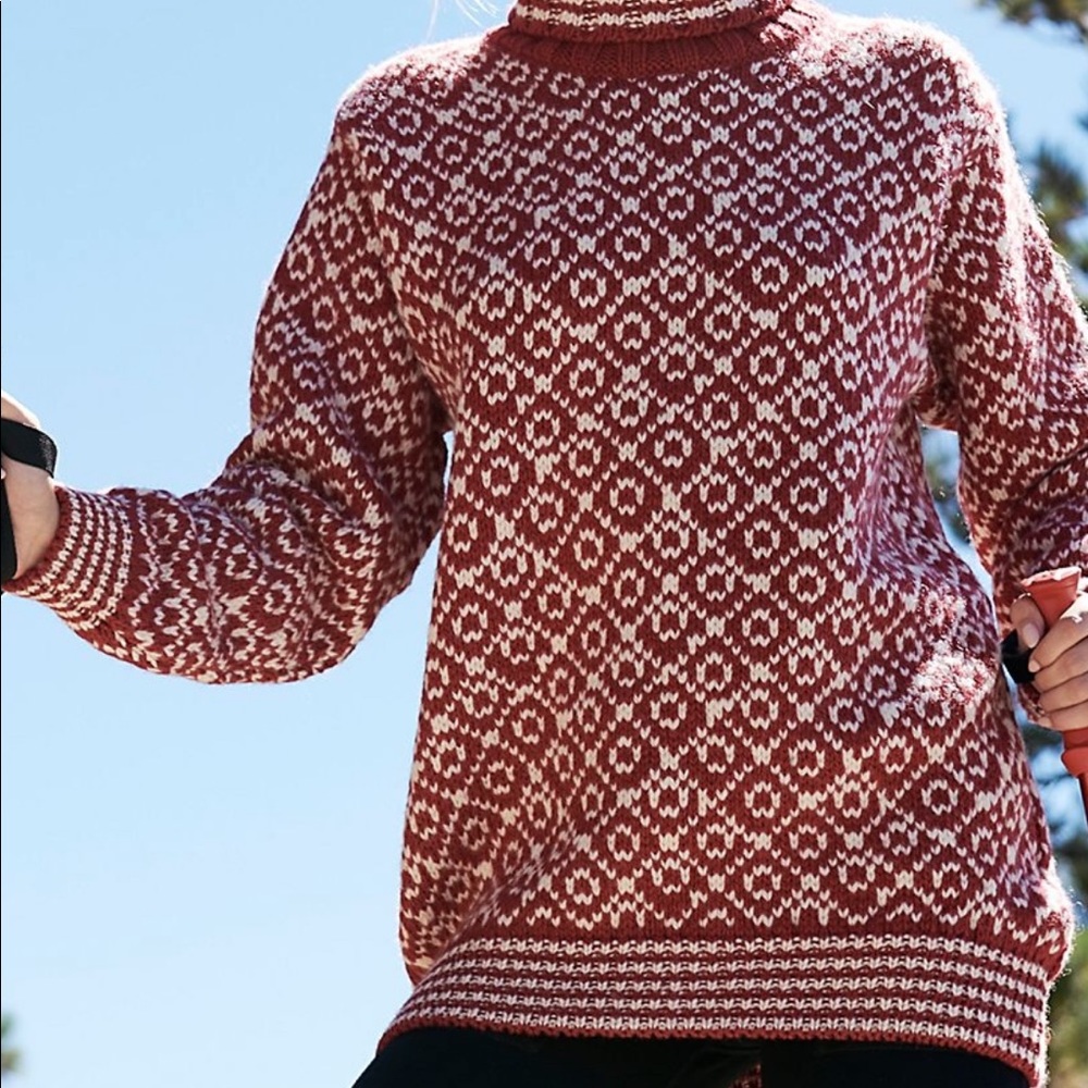 Bevold Merino Wool Sweater FREE PEOPLE